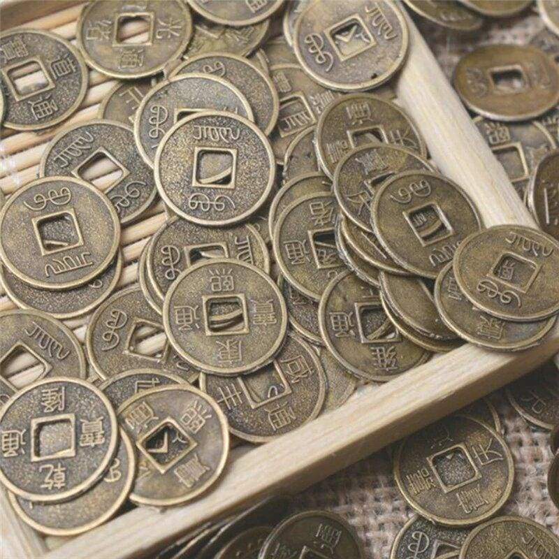20 of Small Chinese Feng Shui I Chi Money Lucky Coins