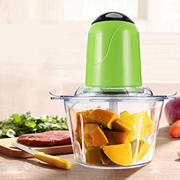 2L Electric Grinder Chopper Cocina Shredder Food Stainless Steel Household Processor Kitchen Tools - NAKHIL