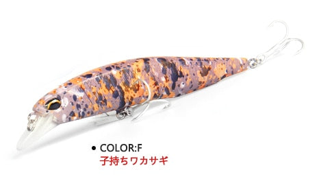 Bearking A+ fishing lures hard bait 7color 10cm 15g minnow,quality professional depth0.8-1.5m - NAKHIL