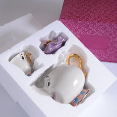 New Cartoon Beauty And The Beast Teapot Mug Mrs Potts Chip Tea Pot Cup One Set Lovely Gift Fast Post - NAKHIL