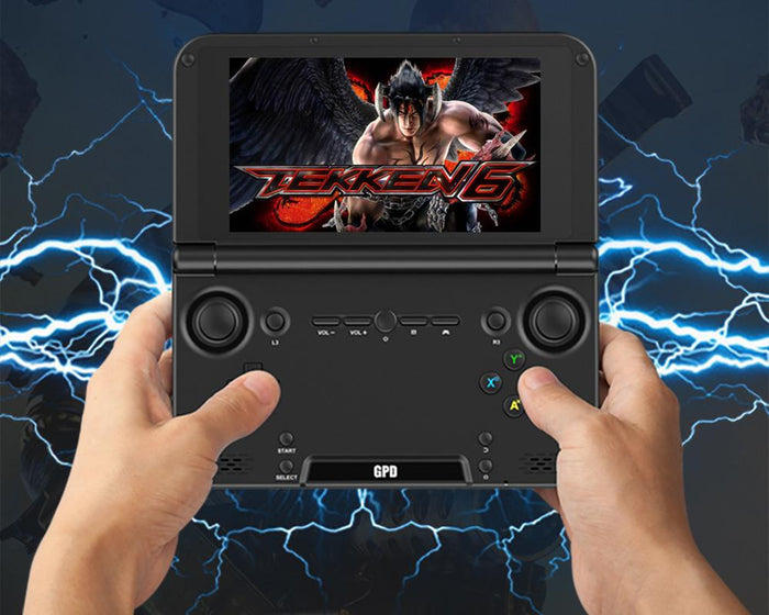 New Original GPD XD Plus 5 Inch 4 GB/32 GB MTK 8176 Hexa-core Handheld Game Unit ( Black ) - NAKHIL