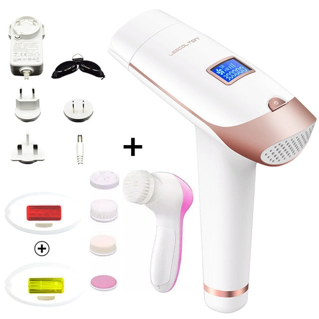 3in1 700000 pulsed IPL Laser Hair Removal Permanent Epilator Armpit - NAKHIL