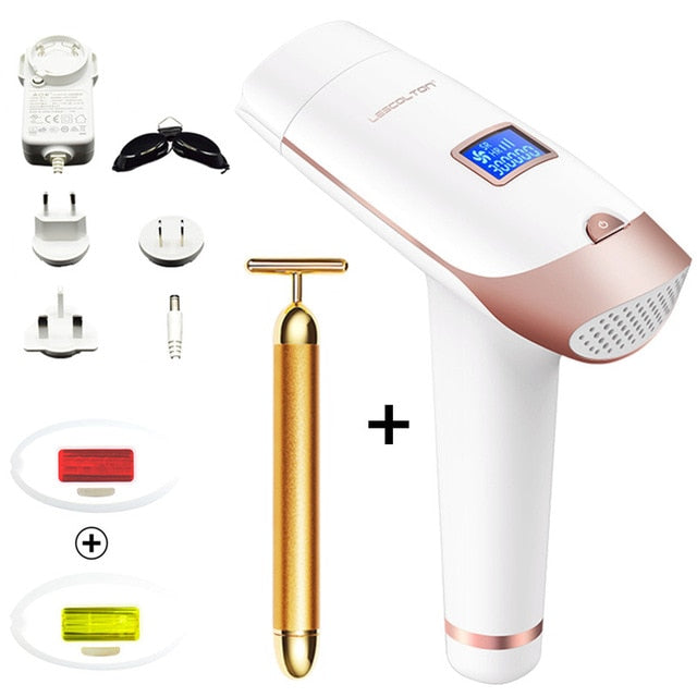 3in1 700000 pulsed IPL Laser Hair Removal Permanent Epilator Armpit - NAKHIL