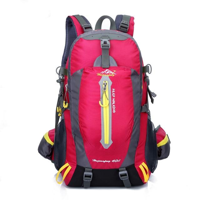 Waterproof Climbing Backpack Rucksack 40L Outdoor Sports Bag Travel Hiking Trekking - NAKHIL