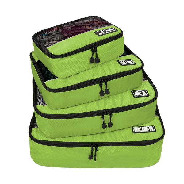 Breathable Travel Bag 4 Set Packing Cubes Luggage Organizers Fit 23" Carry on Suitcase - NAKHIL