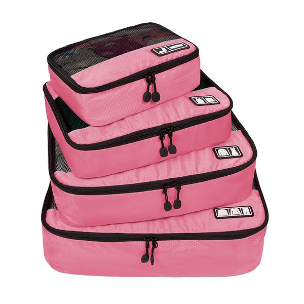 Breathable Travel Bag 4 Set Packing Cubes Luggage Organizers Fit 23" Carry on Suitcase - NAKHIL