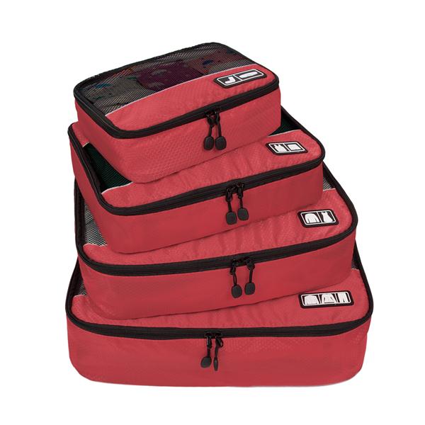 Breathable Travel Bag 4 Set Packing Cubes Luggage Organizers Fit 23" Carry on Suitcase - NAKHIL