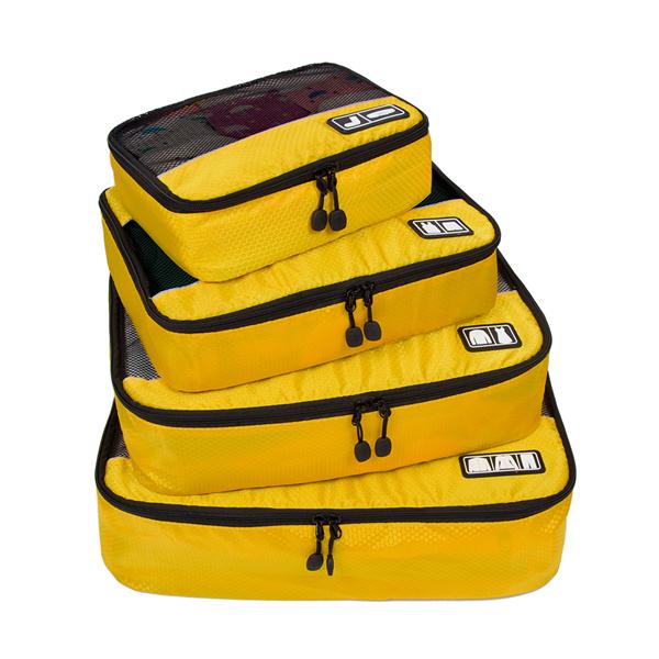 Breathable Travel Bag 4 Set Packing Cubes Luggage Organizers Fit 23" Carry on Suitcase - NAKHIL