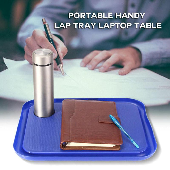 Laptop Table Multifunction Knee Lap Desk for 14 inch Computer Phone Flip Portable Outdoor Headrest Office Home Nap Pillow - NAKHIL