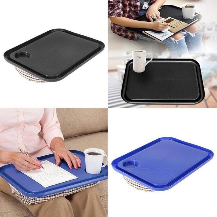 Laptop Table Multifunction Knee Lap Desk for 14 inch Computer Phone Flip Portable Outdoor Headrest Office Home Nap Pillow - NAKHIL