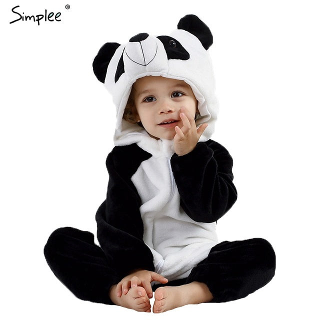 Baby unicorn pajamas animal shape Kids unicorn pajamas jumpsuit children sleepers Panda pajama unicorn onesie pajamas - NAKHIL