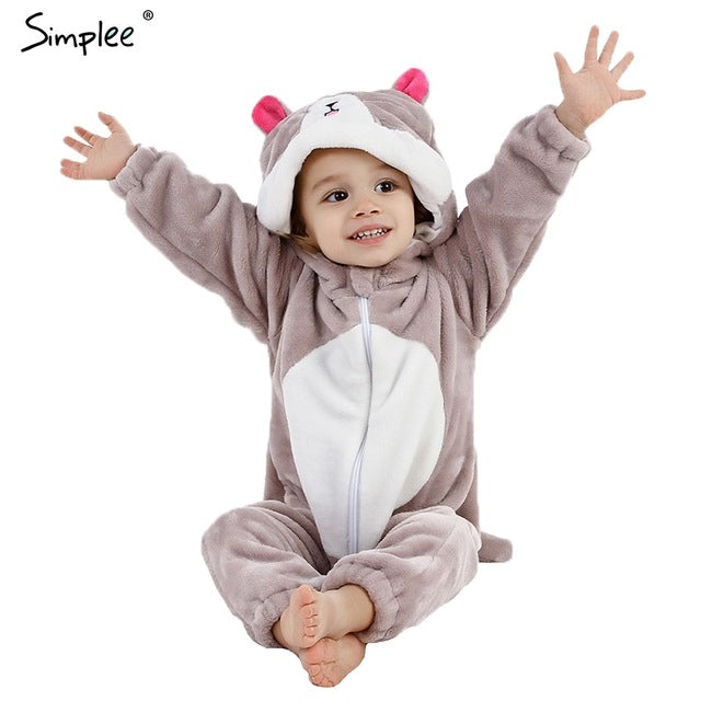 Baby unicorn pajamas animal shape Kids unicorn pajamas jumpsuit children sleepers Panda pajama unicorn onesie pajamas - NAKHIL