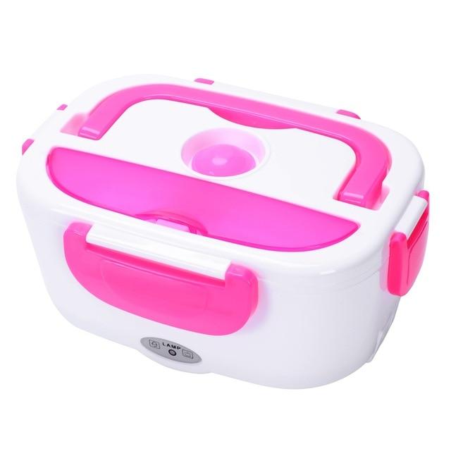 Portable Electric Lunch Box Heated Meal Food Warmer Dinnerware Sets For Kid Travel/Office - NAKHIL