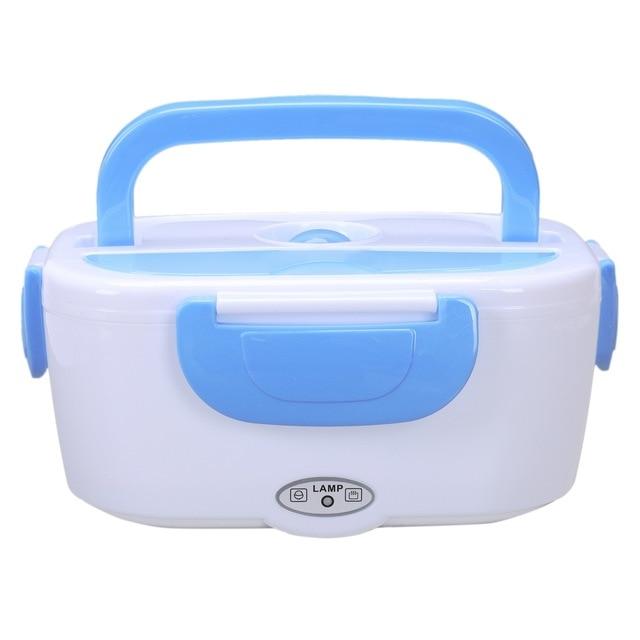 Portable Electric Lunch Box Heated Meal Food Warmer Dinnerware Sets For Kid Travel/Office - NAKHIL