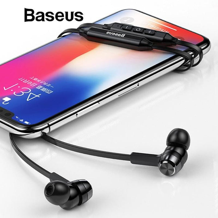 S06 Neckband Bluetooth Earphone Wireless For Xiaomi iPhone earbuds with MIC - NAKHIL